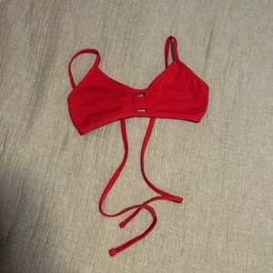 JOLYN RED BIKINI TOP- “TOMCAT”- size M